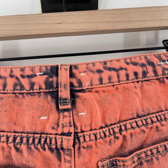 HABITUAL KID Jean Shorts Size 16 Girls Denim Coral Retro High Rise Ritual NWT - Picture 12 of 16